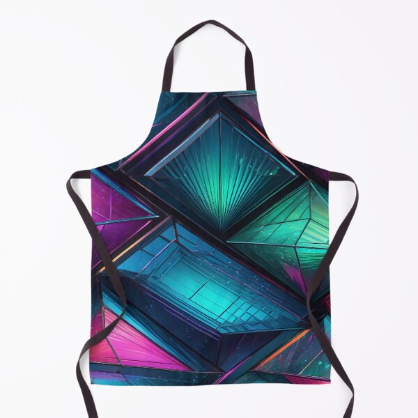 Item preview, Abstract Geometric Purple Blue Glass Pattern designed and sold by TheArtOfPat.