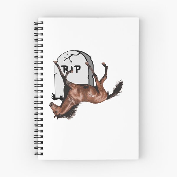 Item preview, Horse Lying On RIP designed and sold by KATKattalestv.