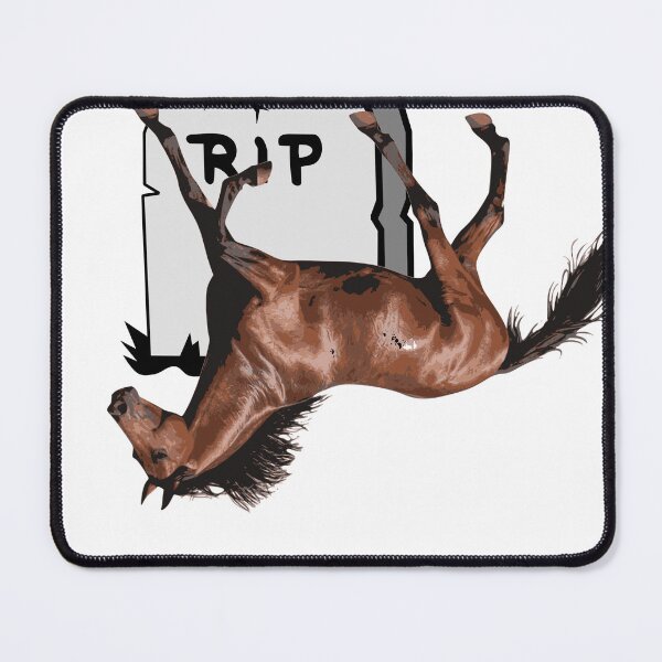 Item preview, Horse Lying On RIP designed and sold by KATKattalestv.