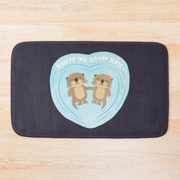 Item preview, You Are my Otter Half, Cute Love Pun Humor designed and sold by rustydoodle.