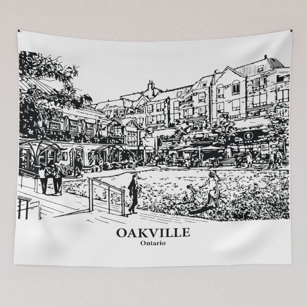 Item preview, Oakville - Ontario designed and sold by Lakeric Cityscapes.