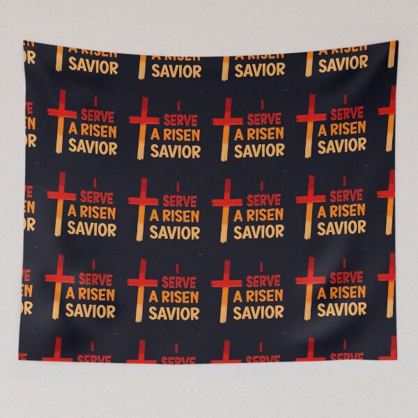 Item preview, I Serve a Risen Savior designed and sold by clounewcomb.