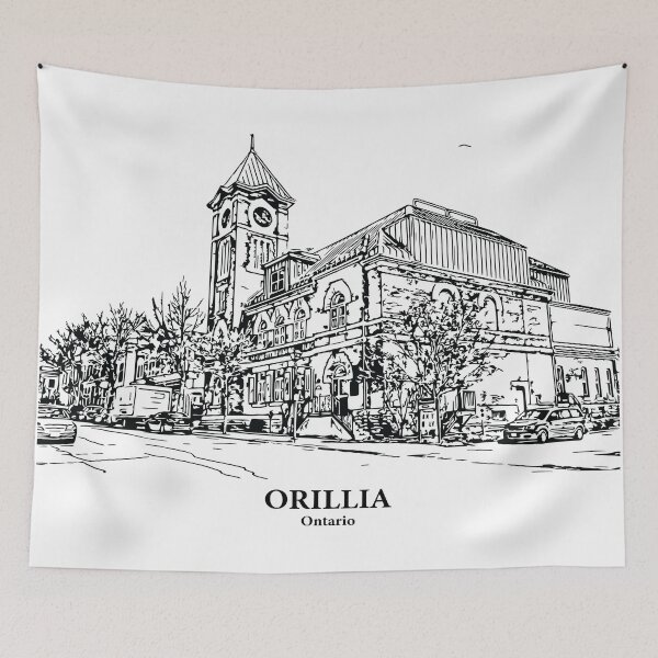 Item preview, Orillia - Ontario designed and sold by Lakeric Cityscapes.