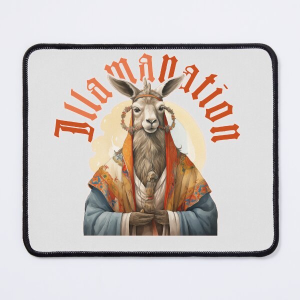Item preview, Illamanation LLama Funny Print designed and sold by Thehatinthecat.