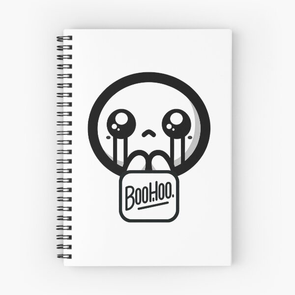 Item preview, Crying Goth Emo Boohoo Cartoon designed and sold by Simplystik.
