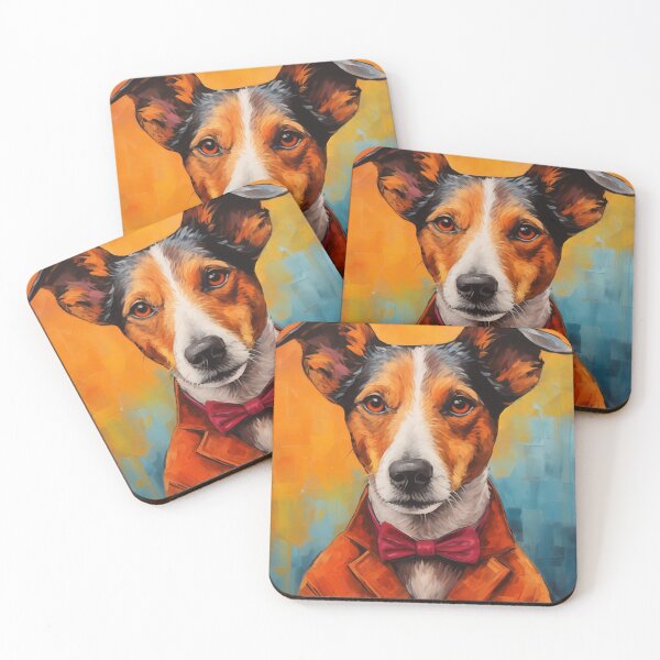 Item preview, Perro Jack Russel en traje designed and sold by BroccolinPeach.
