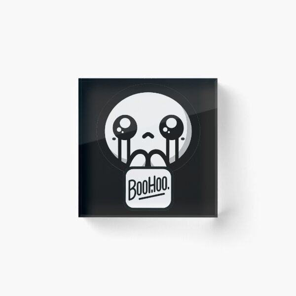 Item preview, Crying Goth Emo Boohoo Cartoon designed and sold by Simplystik.