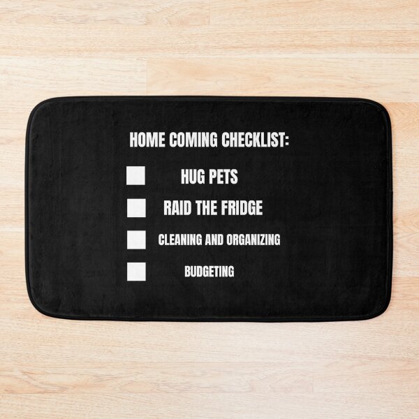 Item preview, homecoming checklist designed and sold by Thespacerocket.
