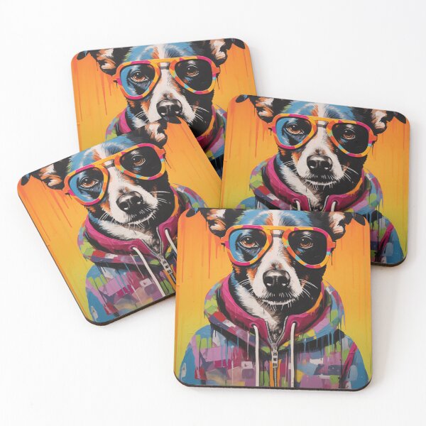Item preview, Perro Jack Russel a la moda designed and sold by BroccolinPeach.