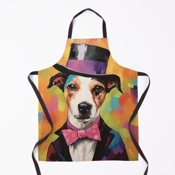 Aperçu de l'œuvre Chien Jack Russel en suite créée et vendue par BroccolinPeach.