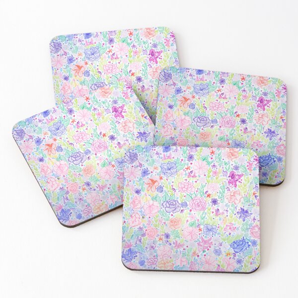 Item preview, Colorful Floral Pattern designed and sold by floralsbyelle.