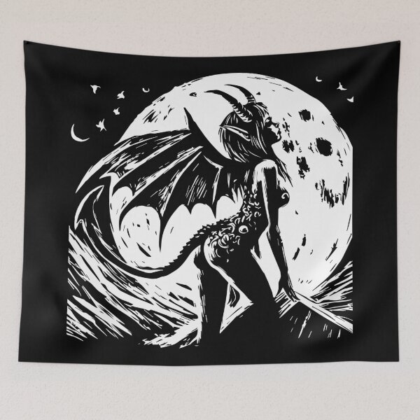 Item preview, Retro Devil Girl designed and sold by Texterns.