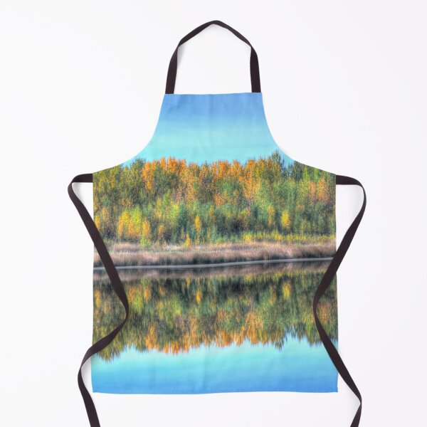 Item preview, Fall Reflection in Highway 617 in Camrose County Alberta Canada designed and sold by ColdCreekCanvas.