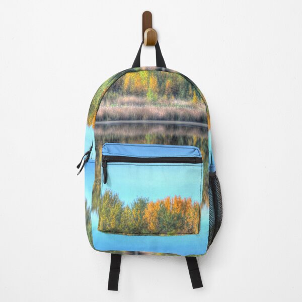 Item preview, Fall Reflection in Highway 617 in Camrose County Alberta Canada designed and sold by ColdCreekCanvas.