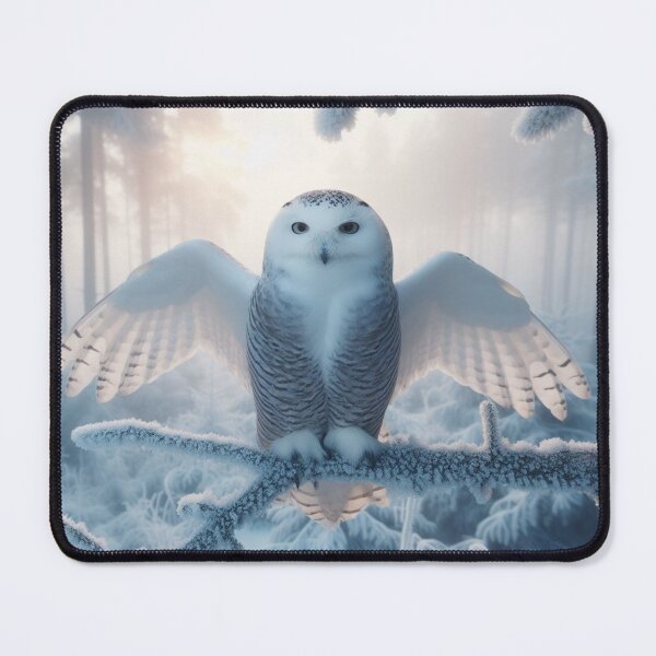 Item preview, Twilight Guardian - The Watchful Gaze of an Owl in Dusk's Embrace designed and sold by ProgressMagnet.