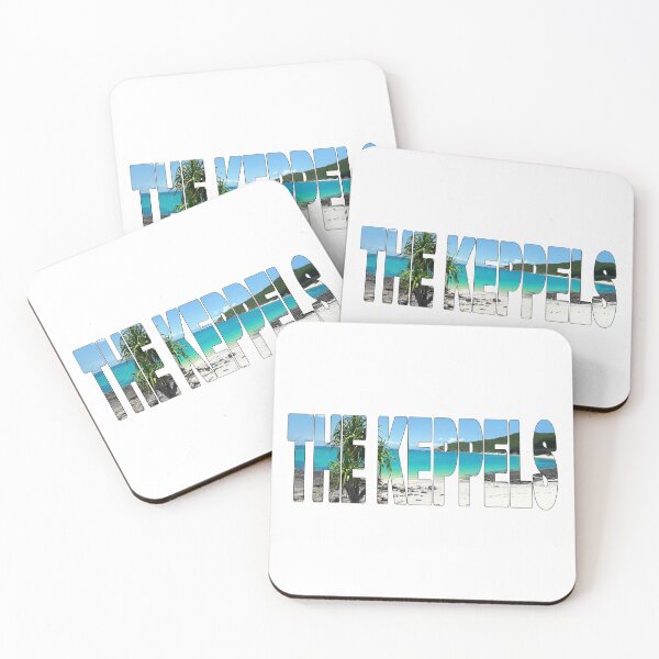 Item preview, THE KEPPELS - Islands in Paradise Queensland Australia designed and sold by Adam Gormley.