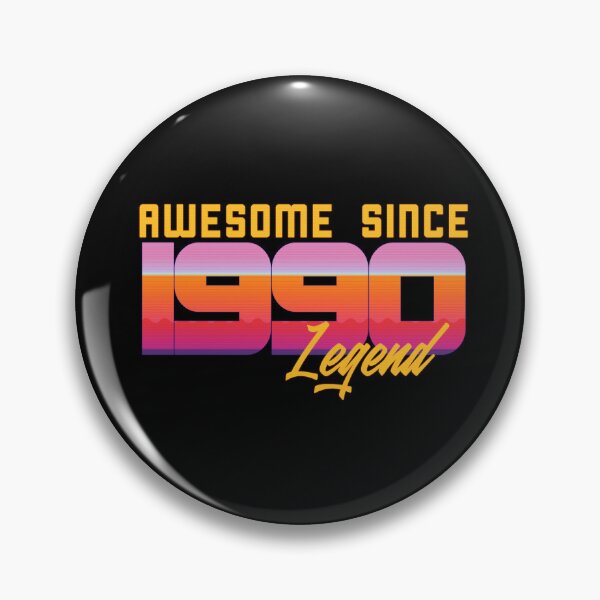 Item preview, Retro Awesome Since 1990 Legend, Limited Edition, 34th Birthday, Retro Classic Vibe, Legend is Born, 34 years of being awesome designed and sold by DjenShop.