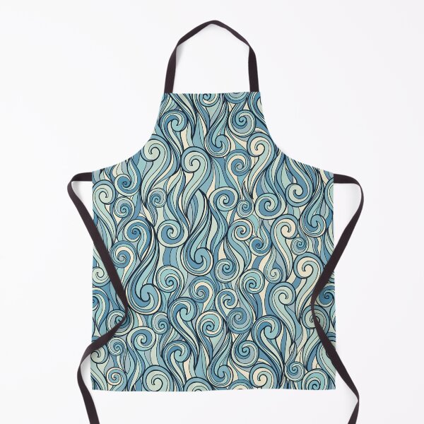 Item preview, Blue swirl pattern designed and sold by MissQuiss.