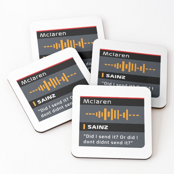 Item preview, Carlos Sainz F1 Radio - Did I Send It designed and sold by Dentapaint.