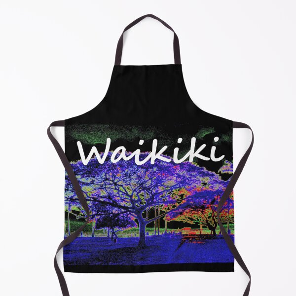 Item preview, Moonlit Kapiolani Park at night designed and sold by R-F-B.