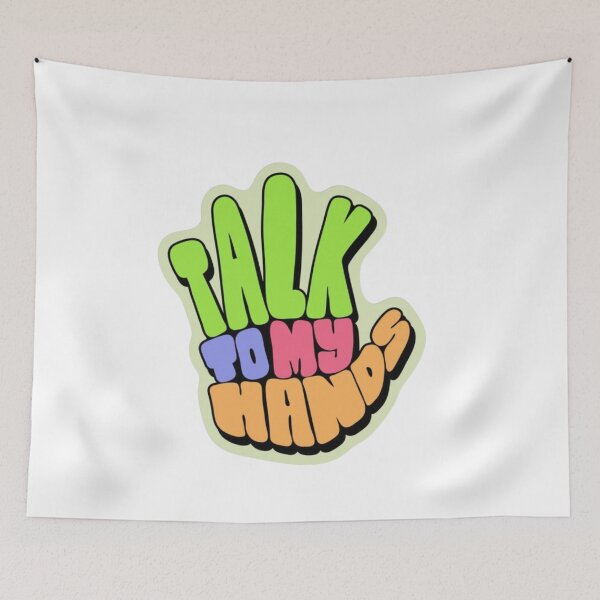 Item preview, talk to my hands, I speak ASL NEON designed and sold by jessicaleah15.