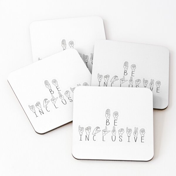 Item preview, be inclusive ASL deaf community  designed and sold by jessicaleah15.