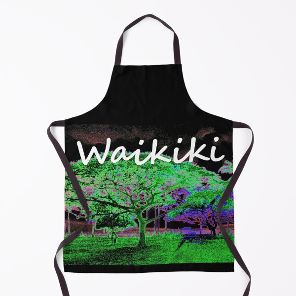 Item preview, Moonlit Kapiolani Park at night II designed and sold by R-F-B.