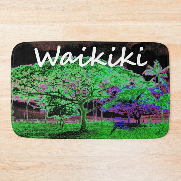 Item preview, Moonlit Kapiolani Park at night II designed and sold by R-F-B.
