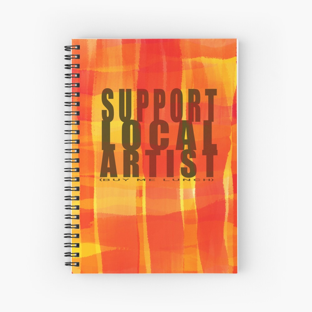 Item preview, Spiral Notebook designed and sold by gWebberArts.