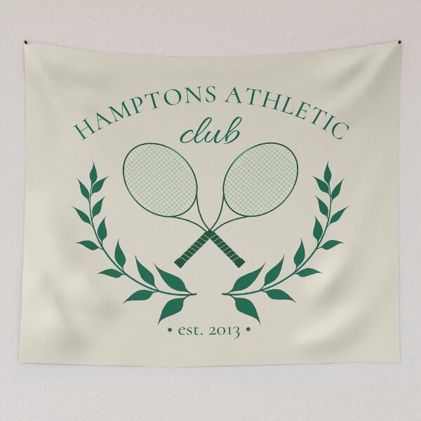Item preview, Athletic Club - Aesthetic Old Money Tennis Design designed and sold by ccooll.