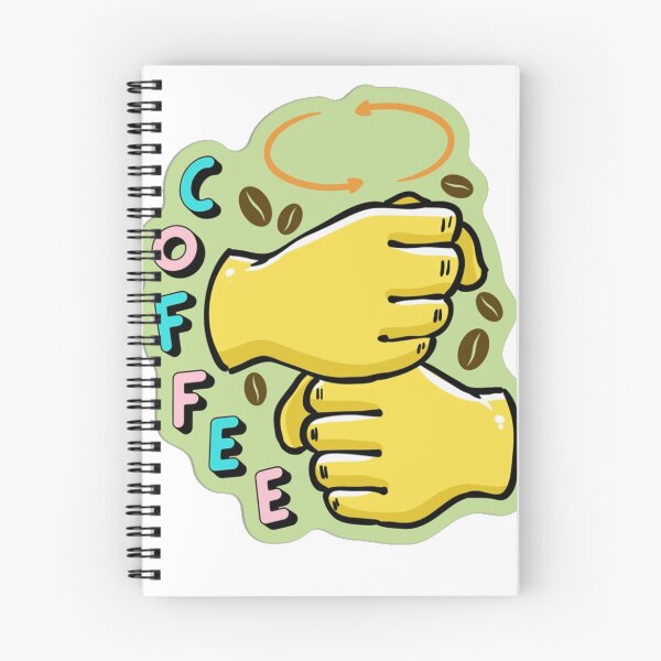 Item preview, coffee ASL symbol  designed and sold by jessicaleah15.