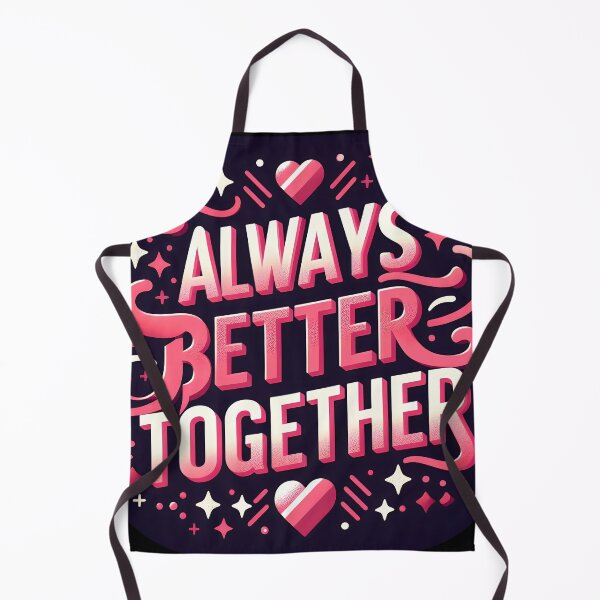 Item preview, Always better together, typography, Valentine designed and sold by maxmaj.