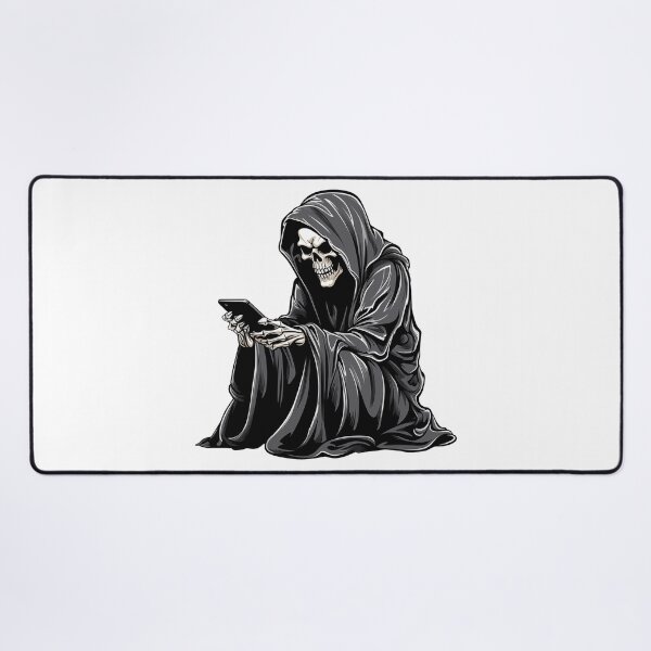 Item preview, Grim Reaper Gamer With a Phone designed and sold by TyGuySupply.