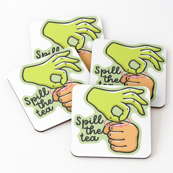 Item preview, spill the tea ASL translation  designed and sold by jessicaleah15.