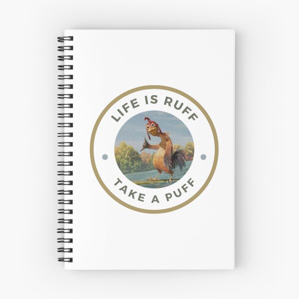 Item preview, Life is ruff take a puff chicken joe designed and sold by soulsurferart.