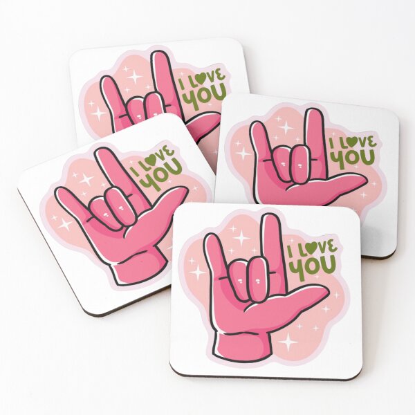 Item preview, i love you ASL - Show your love   designed and sold by jessicaleah15.