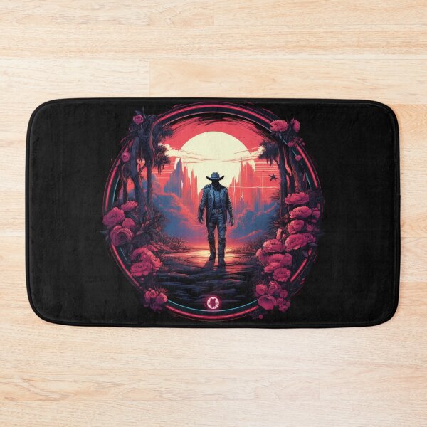Item preview, Synthwave Cowboy Strut  designed and sold by LittleWormTrading.