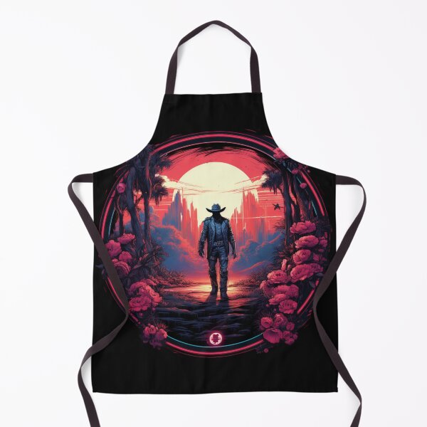 Item preview, Synthwave Cowboy Strut designed and sold by LittleWormTrading.