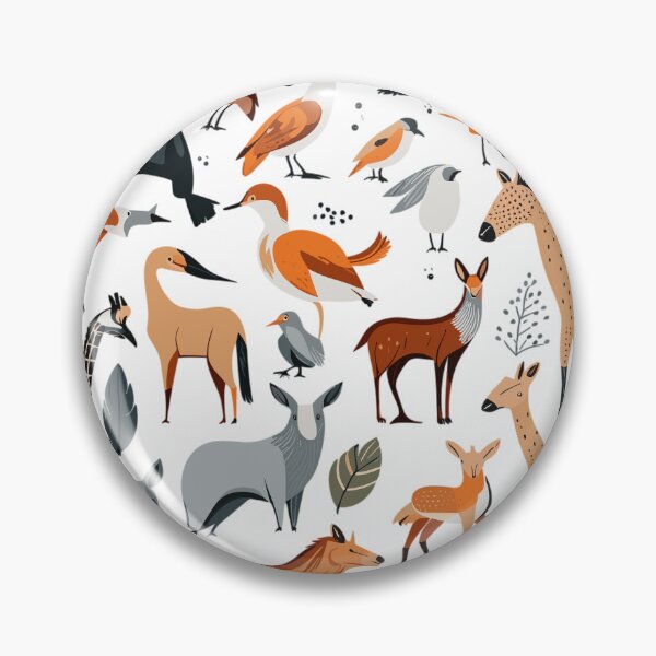 Item preview, Safari and Woodland Animal Pattern Design designed and sold by HecoPhoto.
