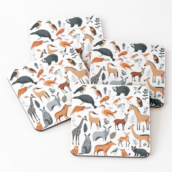 Item preview, Safari and Woodland Animal Pattern Design designed and sold by HecoPhoto.