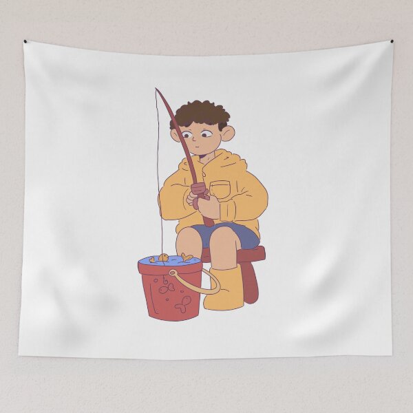 Item preview, Boy Fishing  designed and sold by Paoniel.