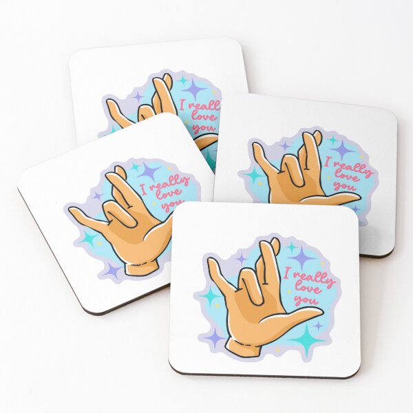 Item preview, i love you (like I really do) show your love with ASL  designed and sold by jessicaleah15.