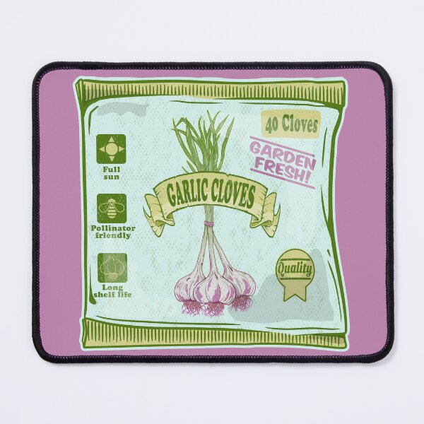 Item preview, Garlic cloves vegetable gardening designed and sold by piedaydesigns.