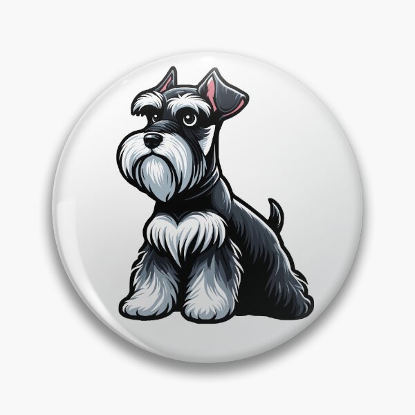 Item preview, Mini Schnauzer Cute Miniature Schnauzer Puppy Dog designed and sold by Elarex.