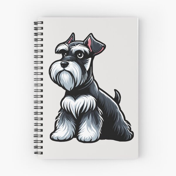 Item preview, Mini Schnauzer Cute Miniature Schnauzer Puppy Dog designed and sold by Elarex.
