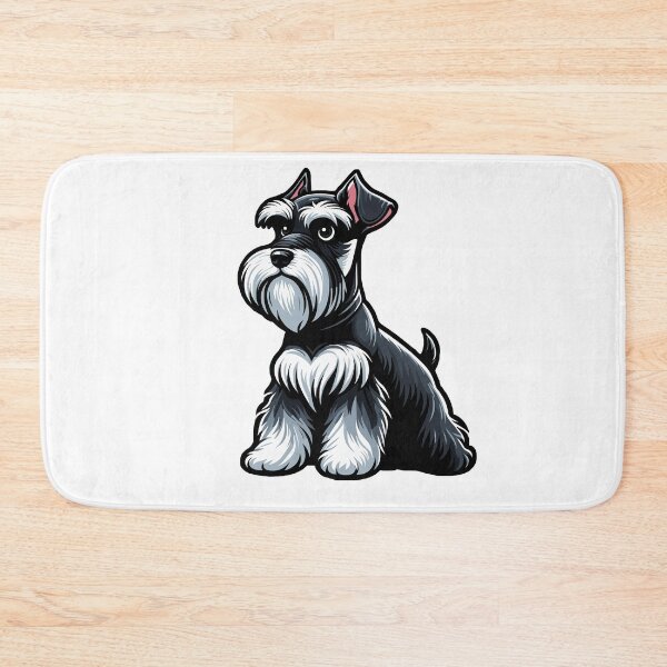 Item preview, Mini Schnauzer Cute Miniature Schnauzer Puppy Dog designed and sold by Elarex.