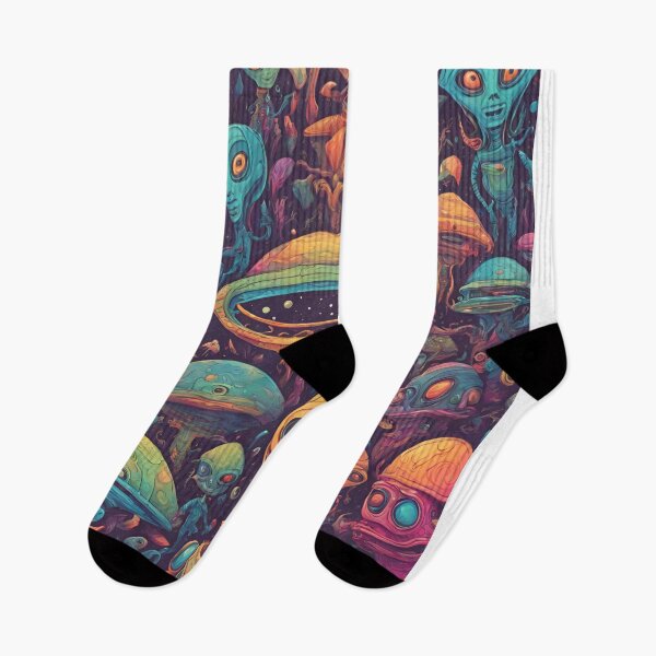 Item preview, Aliens colorful designed and sold by Luhgoveiia.