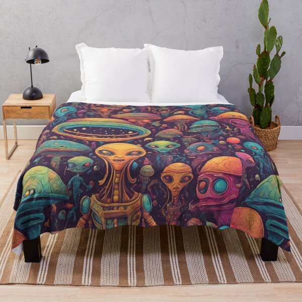 Item preview, Aliens colorful designed and sold by Luhgoveiia.