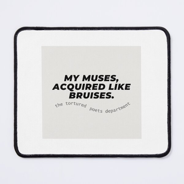 Item preview, Taylor Swift - The tortured poets department - My muses acquired like bruises designed and sold by piszczykowska.