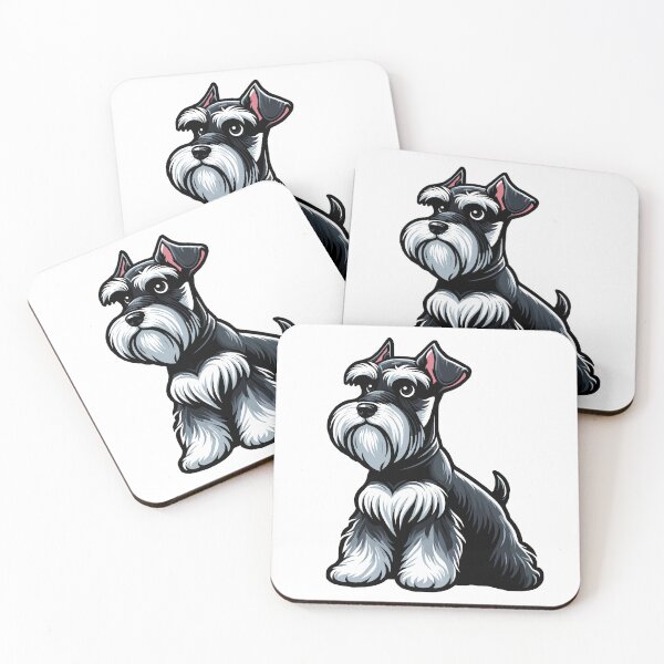 Item preview, Mini Schnauzer Cute Miniature Schnauzer Puppy Dog designed and sold by Elarex.